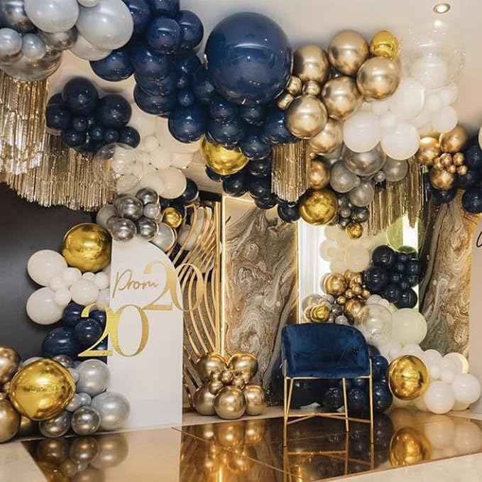 PartyWoo Gold and Black Balloons 100pcs 12 Inch Black and Gold Metallic Balloons for Birthday Wedding Anniversary Graduation Bachelorette Engagement Bridal Shower Retirement Party Decorations