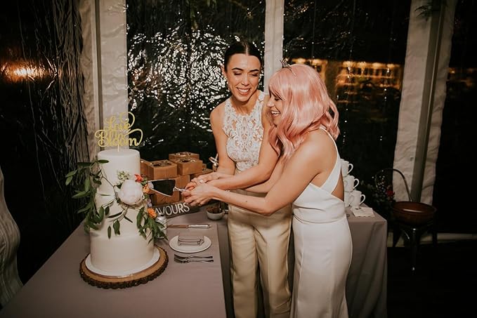 Love in Bloom Cake Topper