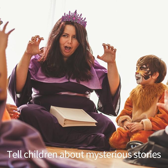 VELSCRUN Rose Pink Crystal Birthday Queen Tiara Crown for Women Girls Birthday Queen Headband Sash Elegant Princess Crown with Combs Mom Birth Hair Accessories Happy Birth Party Decorations