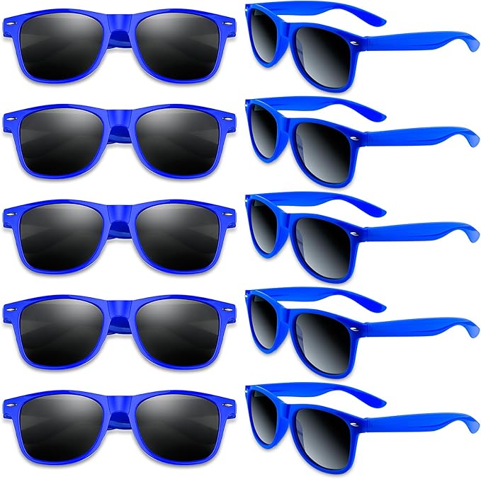 Colorful Party Sunglasses Bulk 20 Packs for Wedding Beach Summer Pool Party Supplies Goodie Bags Stuffers