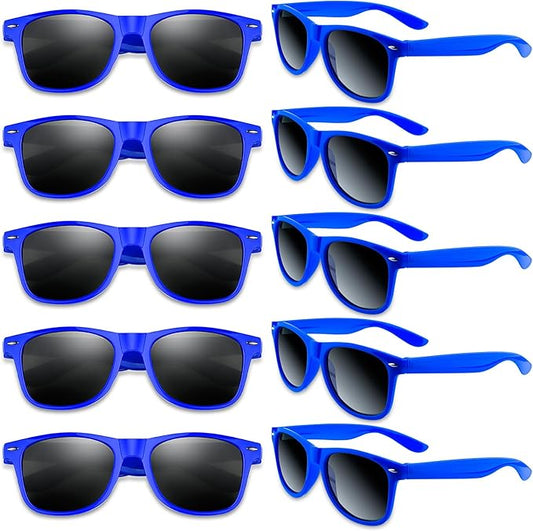 Colorful Party Sunglasses Bulk 20 Packs for Wedding Beach Summer Pool Party Supplies Goodie Bags Stuffers