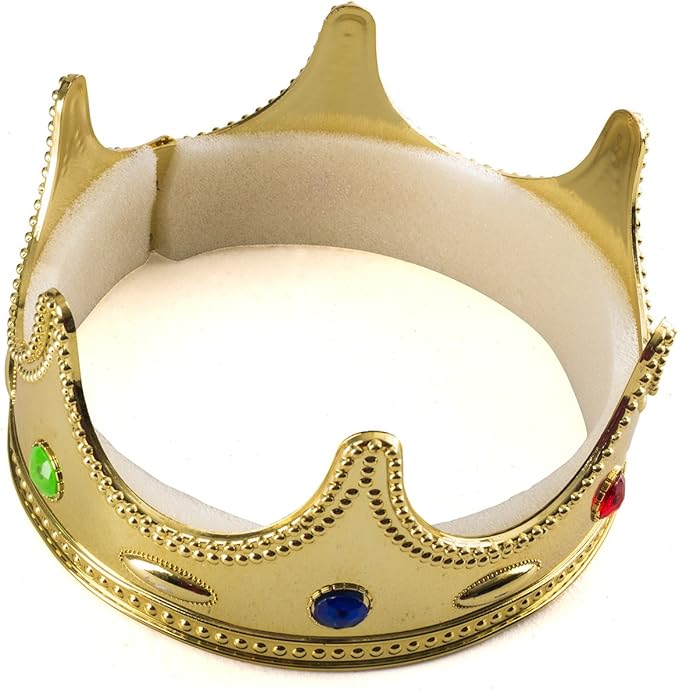Tigerdoe King Crown and Scepter - King Costume Accessories - Dress Up - Costume Accessories