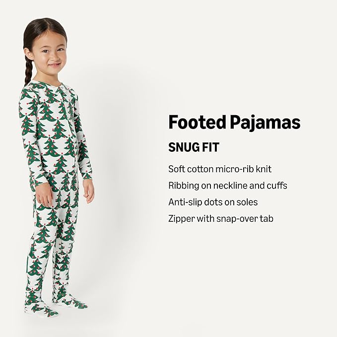 Amazon Essentials Matching Holiday Family Pajama Sets