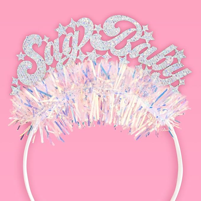 xo, Fetti Sagittarius Baby Headband - Fits Adult + Child | Zodiac Sag Hair Accessory, Horoscope Favor, Astrology Birthday Party Decorations