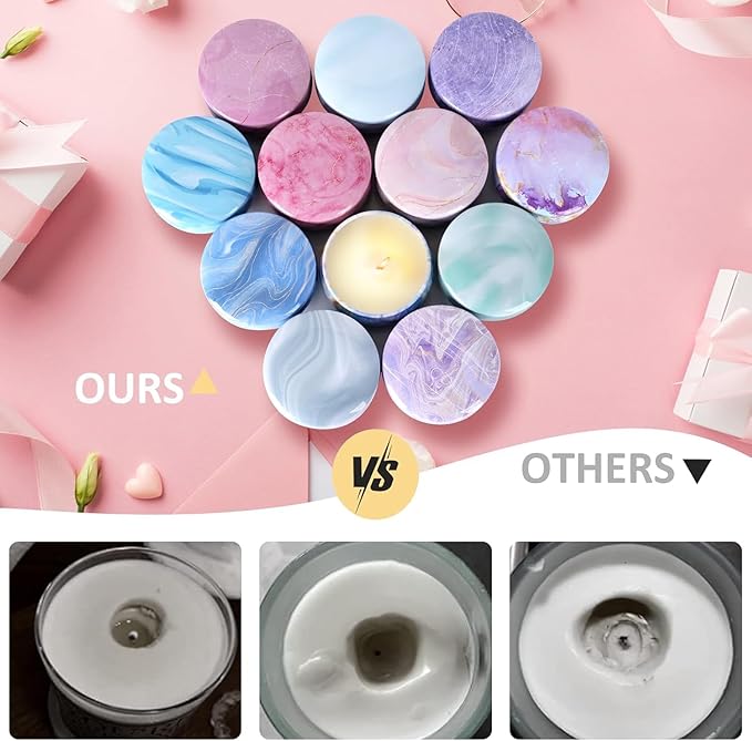 Scented Candles Gift Set,12 Pack Candles for Home Scented, 300 Hour Long Lasting Soy Wax Aromatherapy Candle Set for Women Christmas Gifts Candle Birthday Gifts for Women with Gift Box