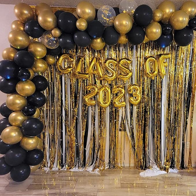 78 Pcs Gold Letter Balloons Foil Alphabet A to Z Balloons DIY Personalized Phrase Banner for Baby Shower Wedding Party Supplies Custom Decor 16 Inch(Letter A-Z 3 Set)
