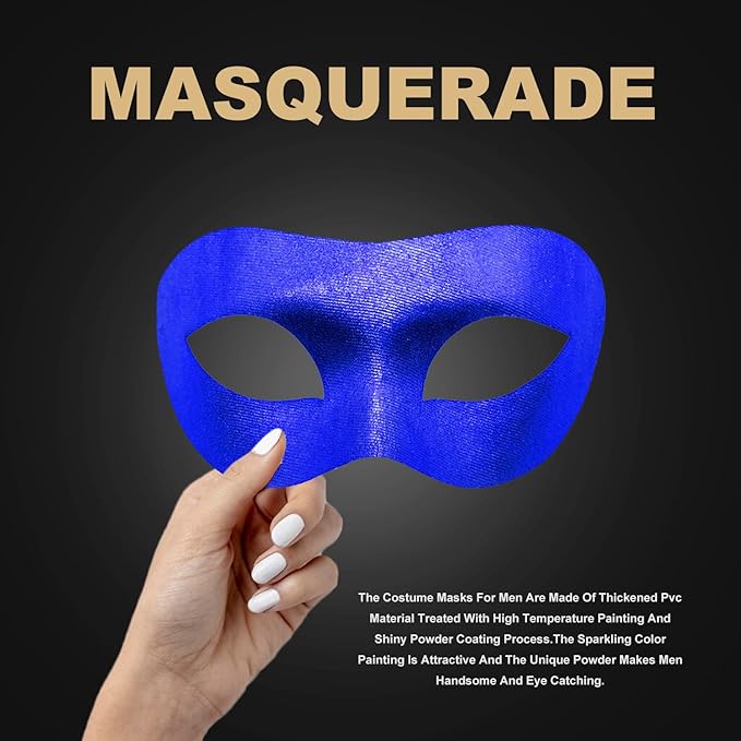 Couple Masquerade Mask for Women Men Shiny Venetian Mask Halloween Mask for Party Prom Ball Costume Lace Masks