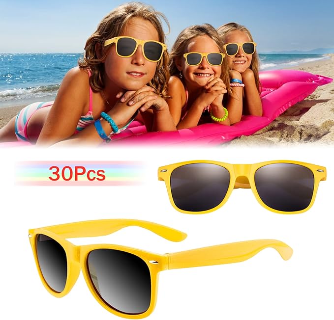 FEPITO Party Sunglasses Kids Sunglasses Bulk for Birthday Party supplies