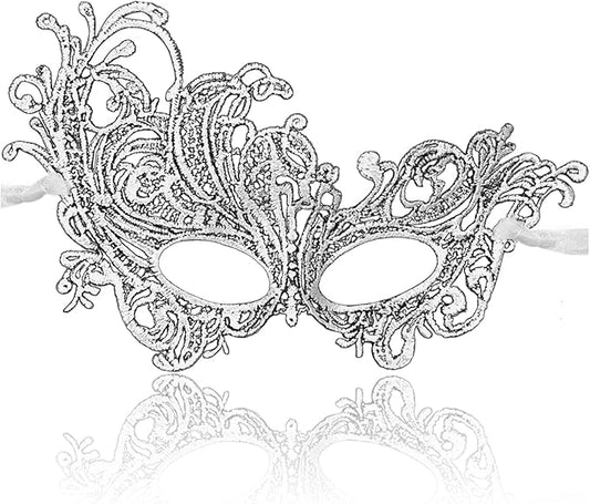 Masquerade Mask for Women Soft Lace Womens Masks Mardi Gras Mask Halloween Venetian Masks Carnival Cosplay Party Mask