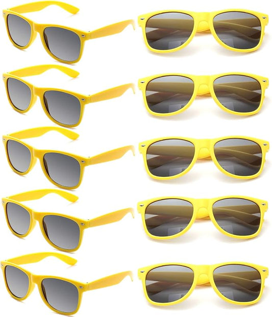 Eyegla Sunglasses Bulk Adults Party Sunglasses 80s Glasses Shades for Party Favors 8/10/20/30Pack