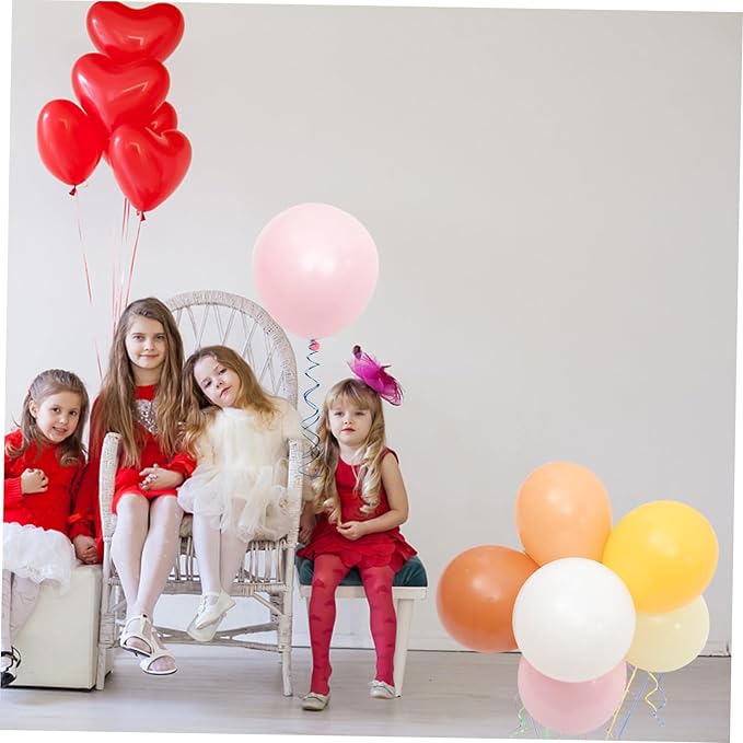9 Sets Daisy Flower Balloon Party Decor Kit for Indoor Outdoor Use Pastel Birthday Wedding Shower Anniversary Charming Mixed Color Balloon DIY Supplies