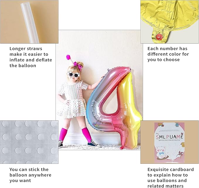 Smlpuame 40 inch Number Balloon 0-9 Red Large Number 60 Balloons,Digital Balloons for Birthday Party Celebration Decorations Supplies, Helium Foil Number Balloons for Wedding Anniversary
