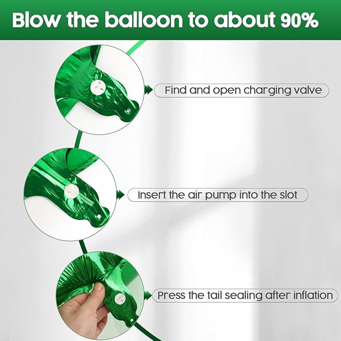 2026 Balloon - 2 Pack Dark Green Birthday Number Balloons, 40 Inch Large Foil Balloons for Men Women Boys Girls Dark Green Themed Birthday Decorations，Number 2026 Balloon