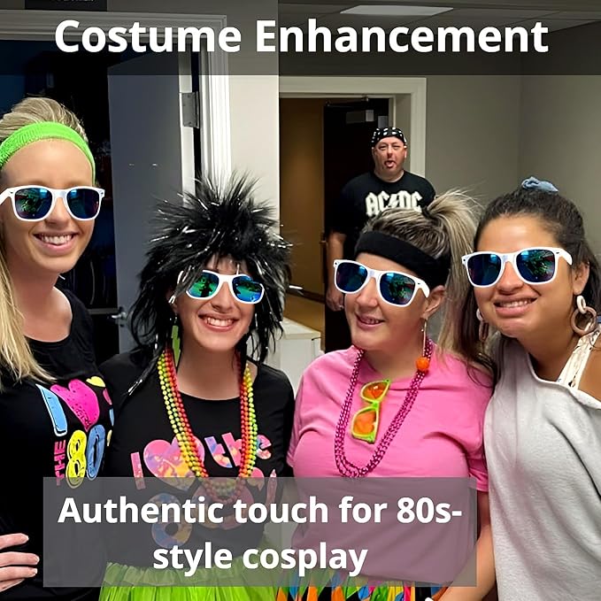 Eyegla Sunglasses Bulk Adults Party Sunglasses 80s Shades Eyewear Party Favors Glasses 10/20 Pack