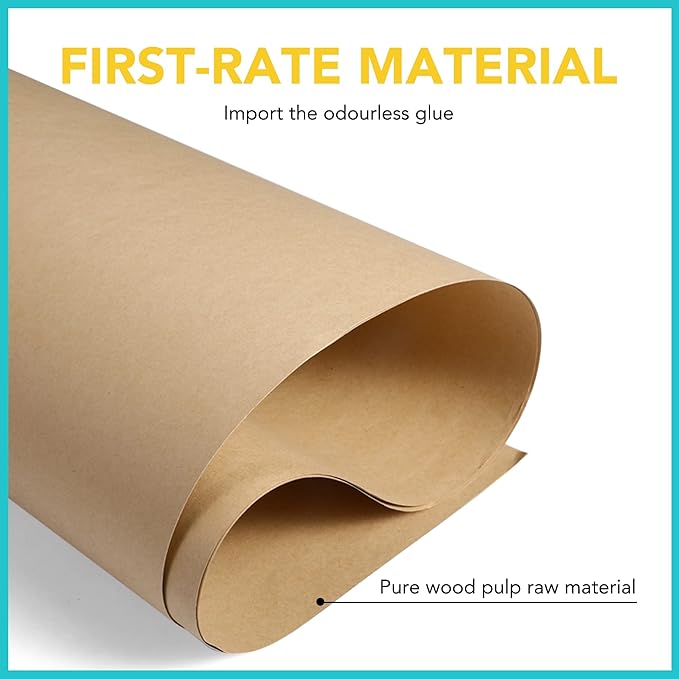 GSSUSA 16x6x12 Large Brown Paper Bags with Handles 50Pcs, Kraft Paper Gift Bags Bulk Bags for Small Business, Grocery & Retail, Boutique Shopping, Merchandise Packaging