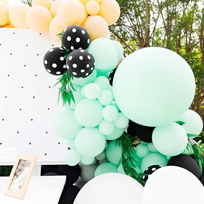 Mint Green Balloons, 66pack 12inch Pastel Green Latex Party Balloons for Graduation, Easter, Wedding, Birthday, Bridal Shower, Rainbow Party, Baby Shower, Anniversary Party Decorations