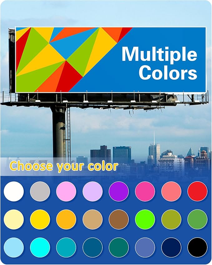 Custom Vinyl Banners and Signs Customize for Business Outdoor, Personalized Banner Customize with Text Logo for Parties Graduation, Customized Banner Decoration for Birthday Wedding Event 6'x15'