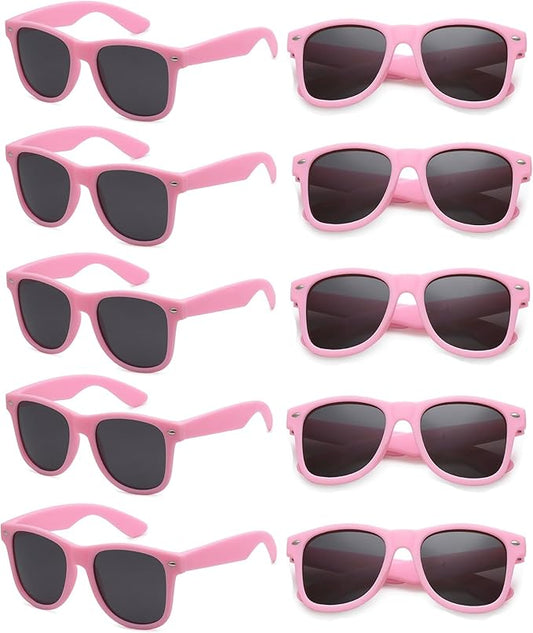 Eyegla Sunglasses Bulk Adults Party Sunglasses 80s Glasses Shades for Party Favors 8/10/20/30Pack