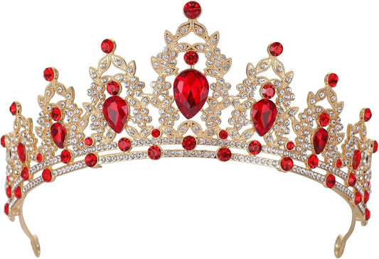 tiaras and crowns for women queen crowns for Women and Girls Crystal Princess Tiaras Rhinestone Tiaras For Wedding Bridal Birthday Prom Pageant Party