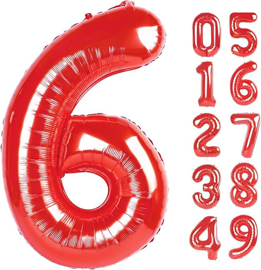 2026 number balloon flammulated