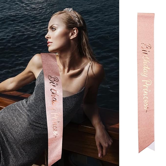 Crowns & Tiaras Set - Happy Birthday Decorations, Women's Accessories