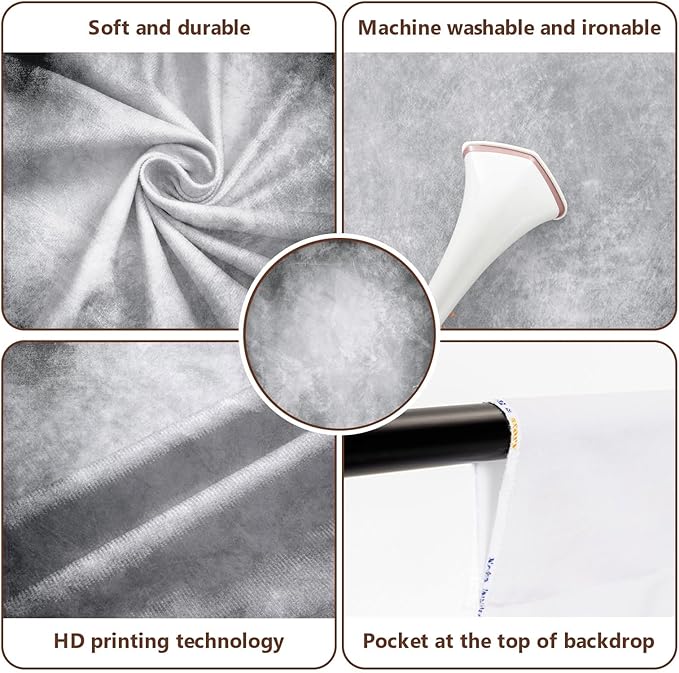 Kate Abstract Photography Backdrops Portrait Phoro Backdrops for Headshot Brown Portrait Photography Studio Props, 5x7ft