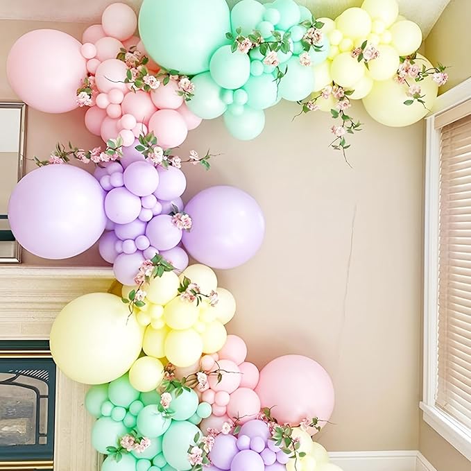 Mint Green Balloons, 66pack 12inch Pastel Green Latex Party Balloons for Graduation, Easter, Wedding, Birthday, Bridal Shower, Rainbow Party, Baby Shower, Anniversary Party Decorations