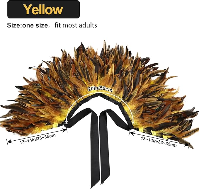 Gothic Natural Feather Shrug Feather Shawl Wrap Cape Victorian Collar for Halloween Cosplay Party Costume Accessories
