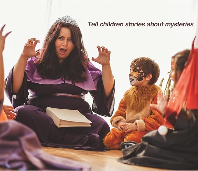 Velscrun Happy Birthday Queen Silver Tiara Crowns for Women, Blue Sash, Party Favors & Decorations