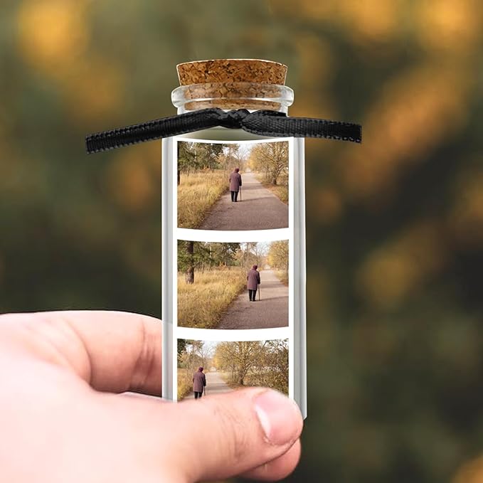 Personalized Loss of Loved One Photo Frame Memorial，Custom lock of Hair Keepsake Jar,Remembrance，Bereavement,Sympathy Gift for Lost Mom, Dad， Friends, Sisters, Grandparents (Style 2)