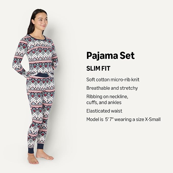 Amazon Essentials Matching Holiday Family Pajama Sets