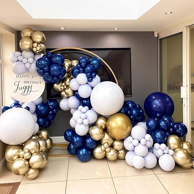Metallic Gold Balloons, 66pack 12inch Chrome Gold Latex Party Balloons for Graduation, Wedding, New Year, Birthday, Baby Shower, Anniversary Party Decorations