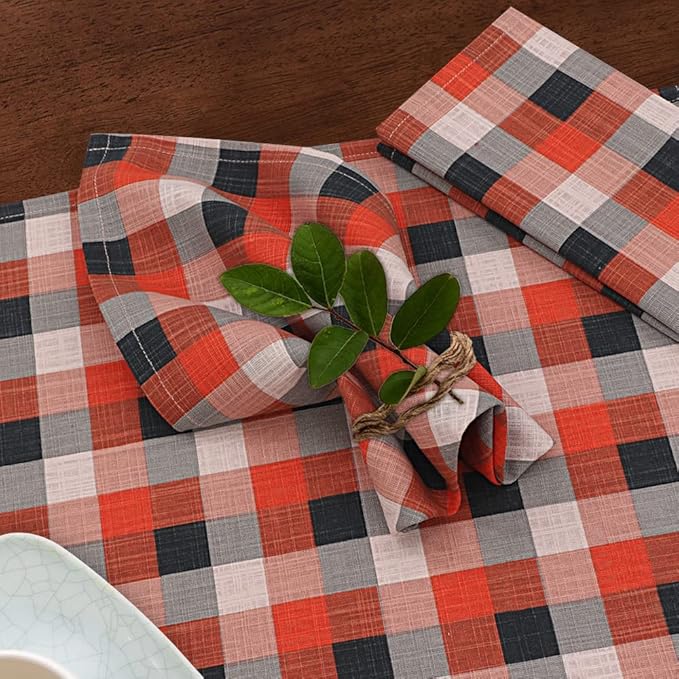 RUVANTI Cloth Napkins Set of 12 Cotton 100%, 18x18 Inches Napkins Cloth Washable, Soft, Absorbent. Cotton Napkins for Parties, Christmas, Thanksgiving, Weddings, Dinner Napkins Cloth - Play Box