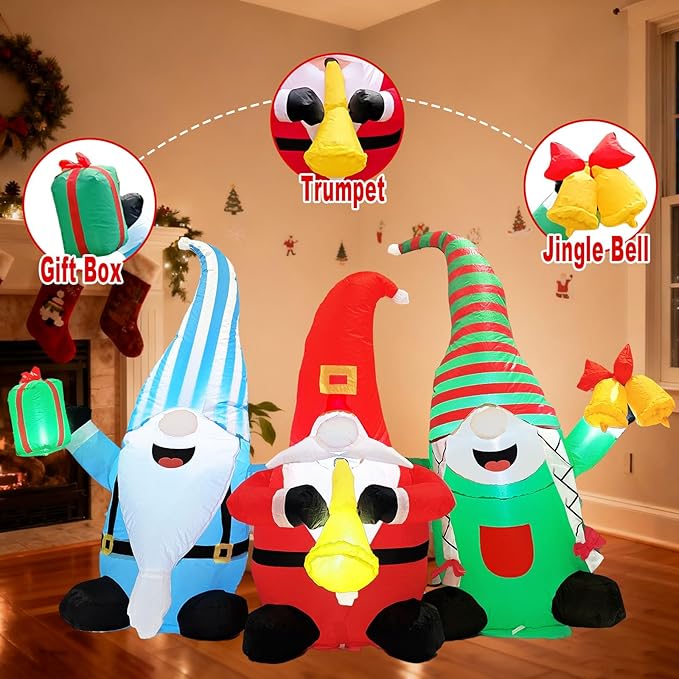 Christmas Inflatables Outdoor Decorations Blow Up Yard Decor