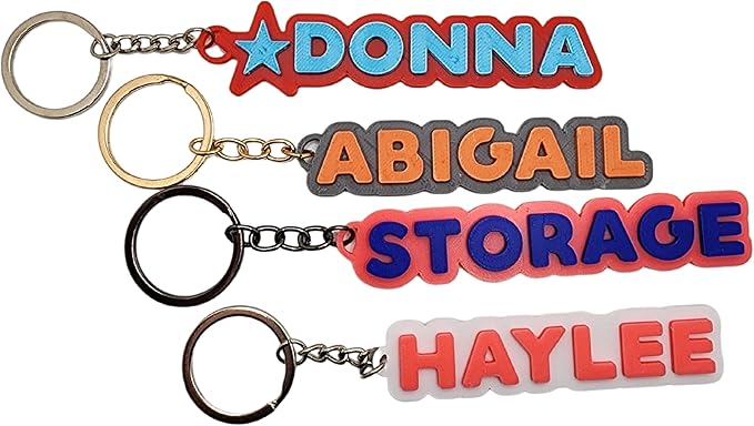 Personalized 3D Keychain