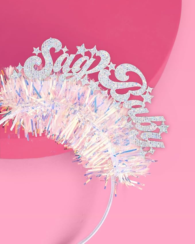 xo, Fetti Sagittarius Baby Headband - Fits Adult + Child | Zodiac Sag Hair Accessory, Horoscope Favor, Astrology Birthday Party Decorations