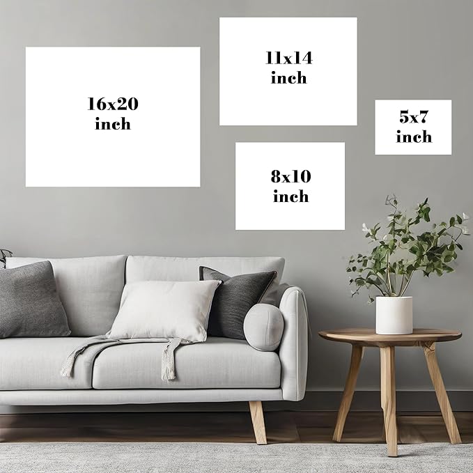 Posterizer 1 pcs - Fat Cat Warning Sign - Funny Poster For Cat Lovers - Art for Animal Lovers - Comedy Art - Gift For Animal Lovers - Living Room Bedroom Decor - 08x10 unframed wall art
