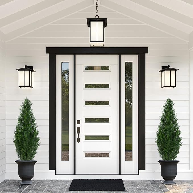 4FT Artificial Topiary Cedar Tree, Fake Cedar Plant for Indoor Outdoor Décor, UV Resistant Faux Evergreen Tree for Home Garden Porch Office, Artificial Christmas Tree Alternative Decoration