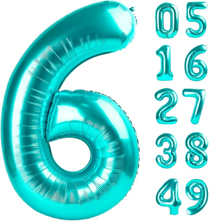 2026 number balloon lake blue