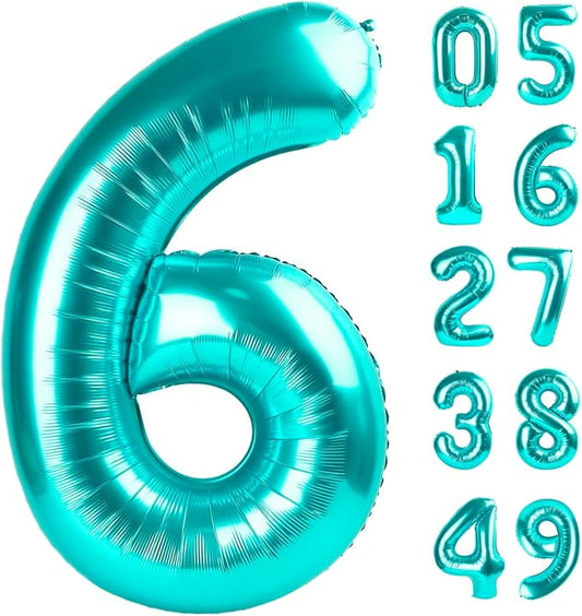 2026 number balloon lake blue