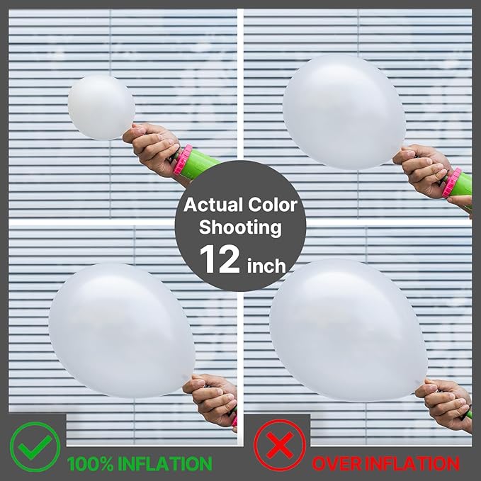 PartyWoo Pearl White Balloons 85 pcs Different Sizes Pack of 18 12 10 5 Inch White Latex Balloon Arch Kit Garland for Wedding Bridal Graduation Baby Shower Birthday Party Decorations White-Z30