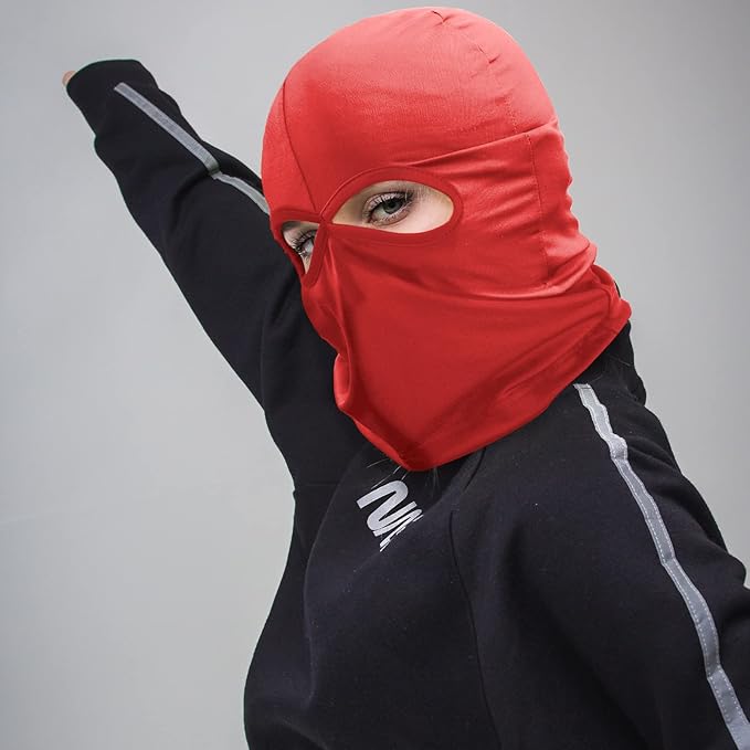 YESLIFE Ski Mask, Balaclava Face Mask for Boys and Girls – Cosplay Costume Accessory for Halloween Party