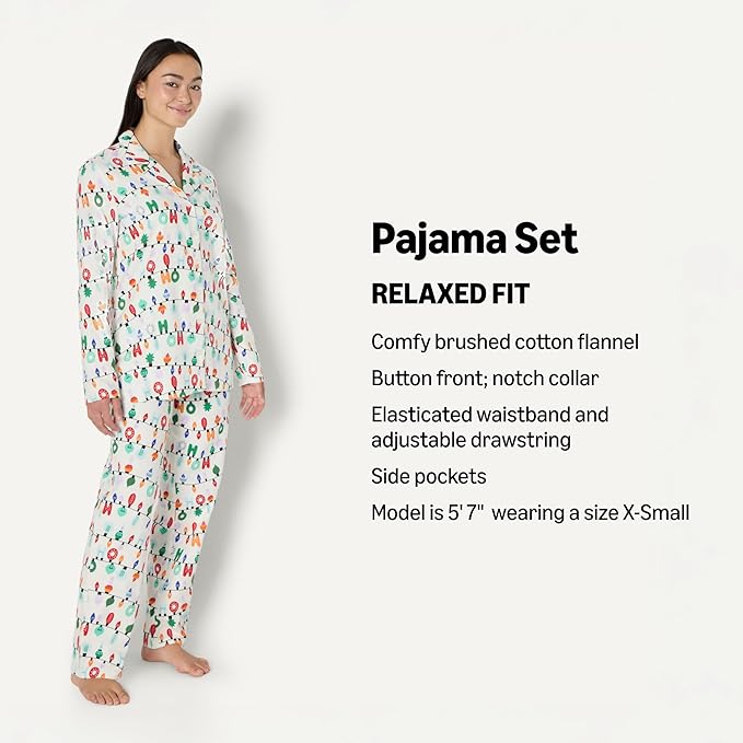 Amazon Essentials Matching Holiday Family Pajama Sets