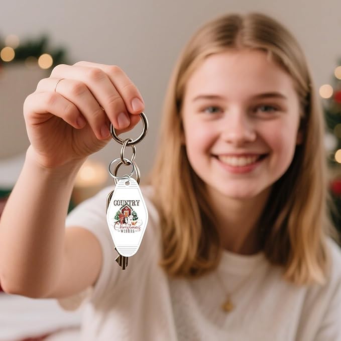 Christmas UV DTF Stickers - 80 Pcs Christmas Farm Animals Uvdtf Decals for Motel Keychain Xmas Highland Cow Horse UV DTF Wraps Sticker Waterproof Hotel Keychain Transfers Stickers