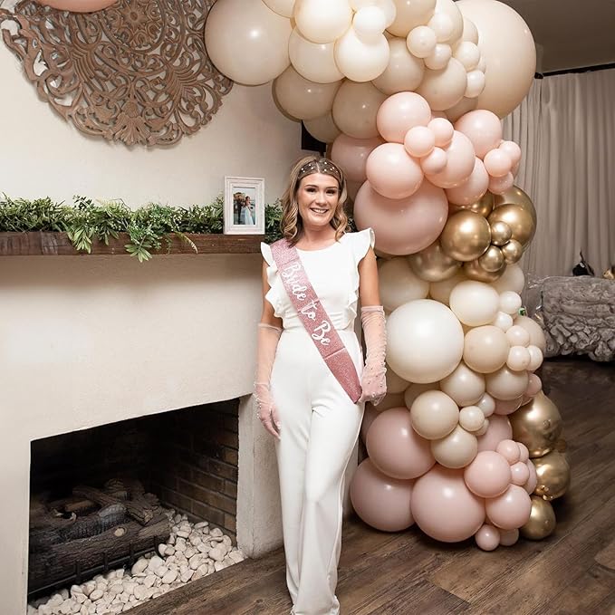 White Sand Balloons, 12 Inch 30 Pcs Beige Balloon Boho White Latex Cream Balloons Matte Off White Sand Neutral Helium Balloons for Birthday Wedding Baby Shower Anniversary Party Decorations