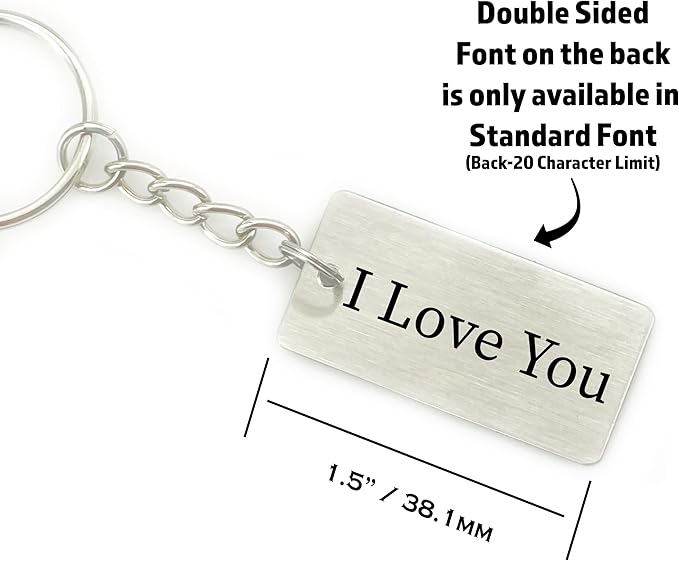 Personalized Husband Gift Boyfriend Gifts Wherever yo go Come Back To Me Keychain For Birthday Gift Keychain For Him Husband Boyfriend WHEREVER-YOU-GO-KEYCHAIN