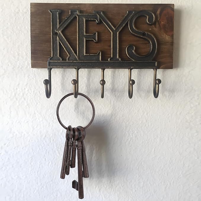 Cast Iron Keys Decor Vintage Pirate Keys Skeleton Keys For Antique Style Treasure Chest Keys Set Halloween Prop