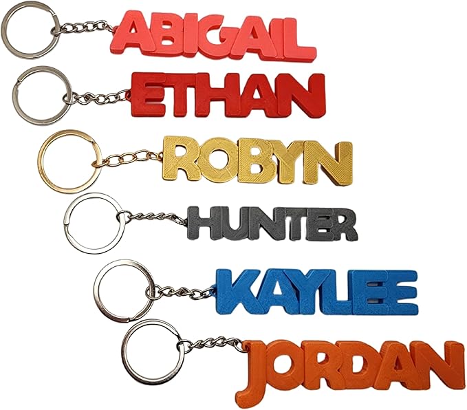 Personalized 3D Keychain