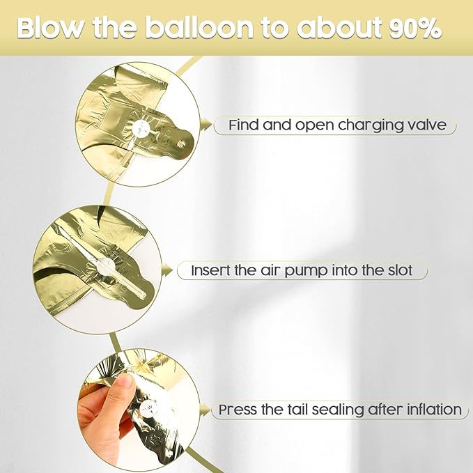 2026 Balloon - Light Gold Birthday Number Balloons, 40 Inch Large Foil Balloons for Men Women Boys Girls Light Gold Themed Birthday Decorations，Number 2026 Balloon