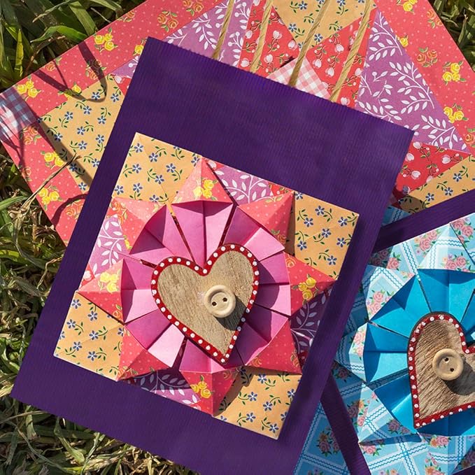 BagDream Gift Bags 8x4.25x10.5 Inches 25Pcs Kraft Paper Bags with Handles, Purple Stripes, for Shopping, Retail, Merchandise, Business, Party Favor Paper Gift Sacks